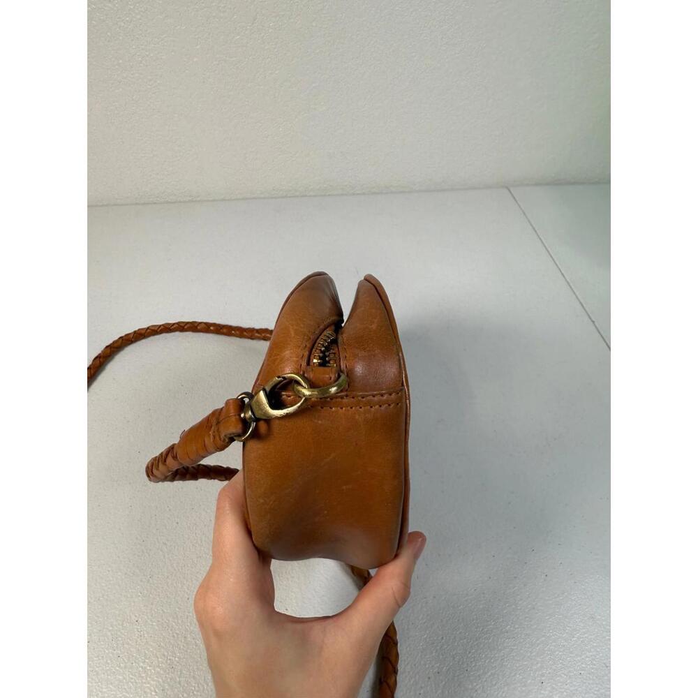 Bembien Vintage Check Ovale Crossbody – As Is (Leather Cracking & Scratches) - Picture 13 of 15